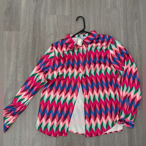 Button up Blouse - Picture 2 of 2